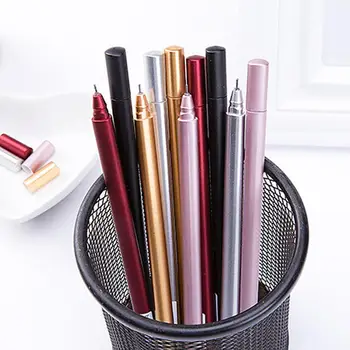 New 0.5mm Metallic Feel Student Writing Drawing Signing Ink Gel Pen Stationery Gift Very cute and creative Black
New 0.5mm Metallic Feel Student Writing Drawing Signing Ink Gel Pen Stationery Gift Very cute and creative Black