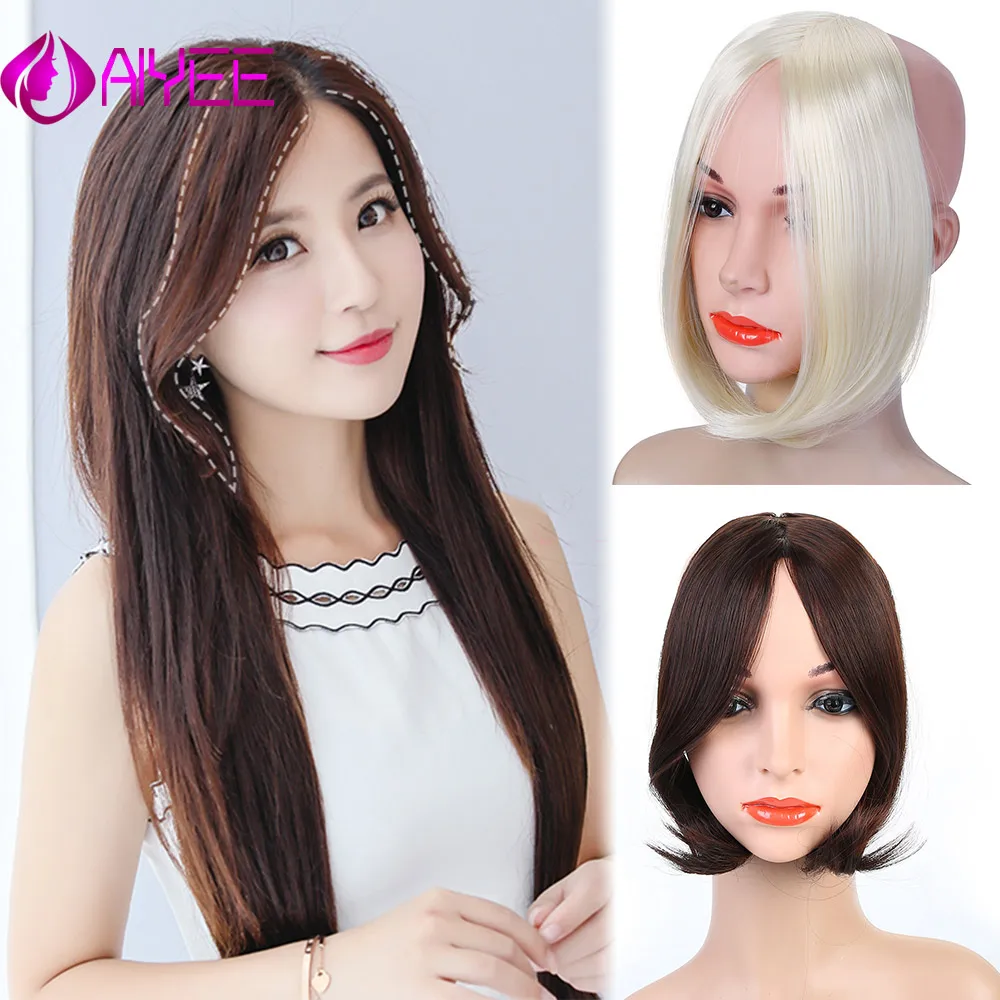 AIYEE Long Front Hair Bang Sid Clip In Hair Fringe Hair Extension Real Natural Synthetic Bangs Hair Piece Fake Hair Side Bangs
AIYEE Long Front Hair Bang Sid Clip In Hair Fringe Hair Extension Real Natural Synthetic Bangs Hair Piece Fake Hair Side Bangs