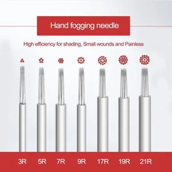 50pcs 0.3mm Microblading Needles Eyebrow Tattoo Needle for microneedling pen permanent makeup Microblading Round shading Needles
50pcs 0.3mm Microblading Needles Eyebrow Tattoo Needle for microneedling pen permanent makeup Microblading Round shading Needles