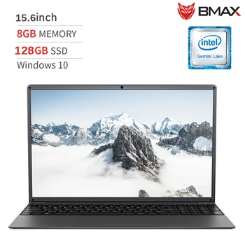 

BMAX S15 Laptop 15.6 inch Intel Gemini Lake N4100 Intel UHD Graphics 600 8GB LPDDR4 RAM 128GB SSD 178° Viewing Angle Notebook