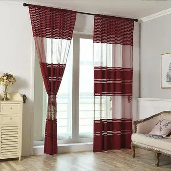 New 1PCS Polyester Tulle Window Curtain 270x100cm Sheer Valance Panel Voile For Living Room Bedroom Decoration Home Textiles Cur
New 1PCS Polyester Tulle Window Curtain 270x100cm Sheer Valance Panel Voile For Living Room Bedroom Decoration Home Textiles Cur