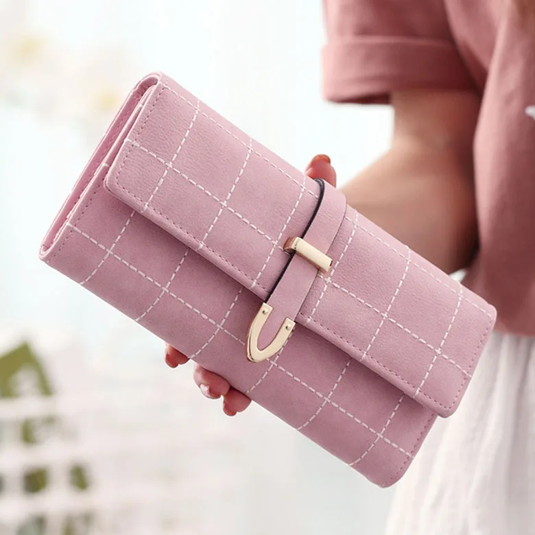 Pink Leather Long Wallet Handbag Coin Pocket Card Holder Womens Phone Wallets and Purses Money Bags High Quality Long Wallets
Pink Leather Long Wallet Handbag Coin Pocket Card Holder Womens Phone Wallets and Purses Money Bags High Quality Long Wallets