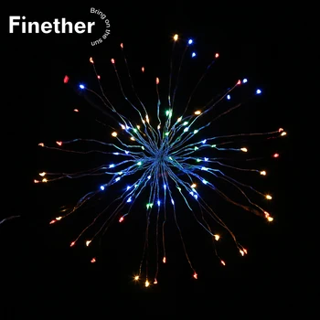 LED String Light Fireworks Ball LED Wire Fairy Lights With Remote Control for Indoor Outdoor Lighting Christmas Fairy Decoration
LED String Light Fireworks Ball LED Wire Fairy Lights With Remote Control for Indoor Outdoor Lighting Christmas Fairy Decoration