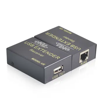 USB Extender 60 meters RJ45 port signal amplifier for single network wire extender USB reticle cable
USB Extender 60 meters RJ45 port signal amplifier for single network wire extender USB reticle cable
