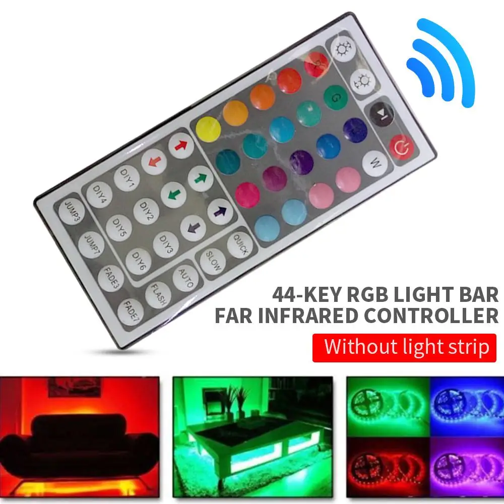 44-Key Remote Control 10M LED Strip Halloween Light Controller Decoration String LED Strip Controller Christmas Fairy Lights
44-Key Remote Control 10M LED Strip Halloween Light Controller Decoration String LED Strip Controller Christmas Fairy Lights