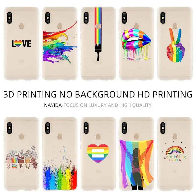 Phone Case Cover Soft For Xiaomi 9 8 Mi A1 A2 A3 lite F1 6 5X se For Redmi Note 8 7 6 5 LGBTQ heart LGBT love is Love
Phone Case Cover Soft For Xiaomi 9 8 Mi A1 A2 A3 lite F1 6 5X se For Redmi Note 8 7 6 5 LGBTQ heart LGBT love is Love