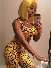 Fashion-Peluca de cabello humano con cierre frontal para mujer, pelo Remy Color rubio, Morado, rosa, prearrancado, barata, parte Bob corto, 180% T