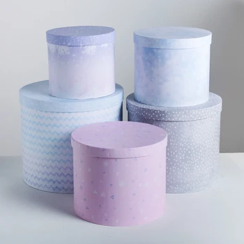 Set of gift boxes round 5 in 1 "Tenderness", 13 × 14 - 19.5 × 22 cm 3580134 4348609
Set of gift boxes round 5 in 1 "Tenderness", 13 × 14 - 19.5 × 22 cm 3580134 4348609