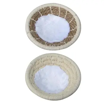 Round Hand-woven Cotton Rope Bird Breeding Nest Parakeet Straw Silk Soft Comfortable Small Parrot Cage Hatching Den Home
Round Hand-woven Cotton Rope Bird Breeding Nest Parakeet Straw Silk Soft Comfortable Small Parrot Cage Hatching Den Home