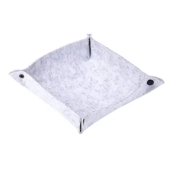 Felt DND Dice Tray Board Game Foldable Storage Box Square Jewelry Key Wallet Coin Desktop Sundries Bins
Felt DND Dice Tray Board Game Foldable Storage Box Square Jewelry Key Wallet Coin Desktop Sundries Bins