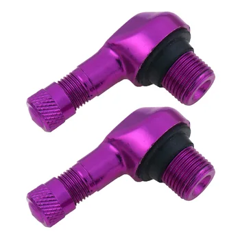 New Arrival High Quality 2pcs Motorcycle CNC Aluminum Wheel Tire Part Valve Stem 90 Degree Angle For Rim
New Arrival High Quality 2pcs Motorcycle CNC Aluminum Wheel Tire Part Valve Stem 90 Degree Angle For Rim