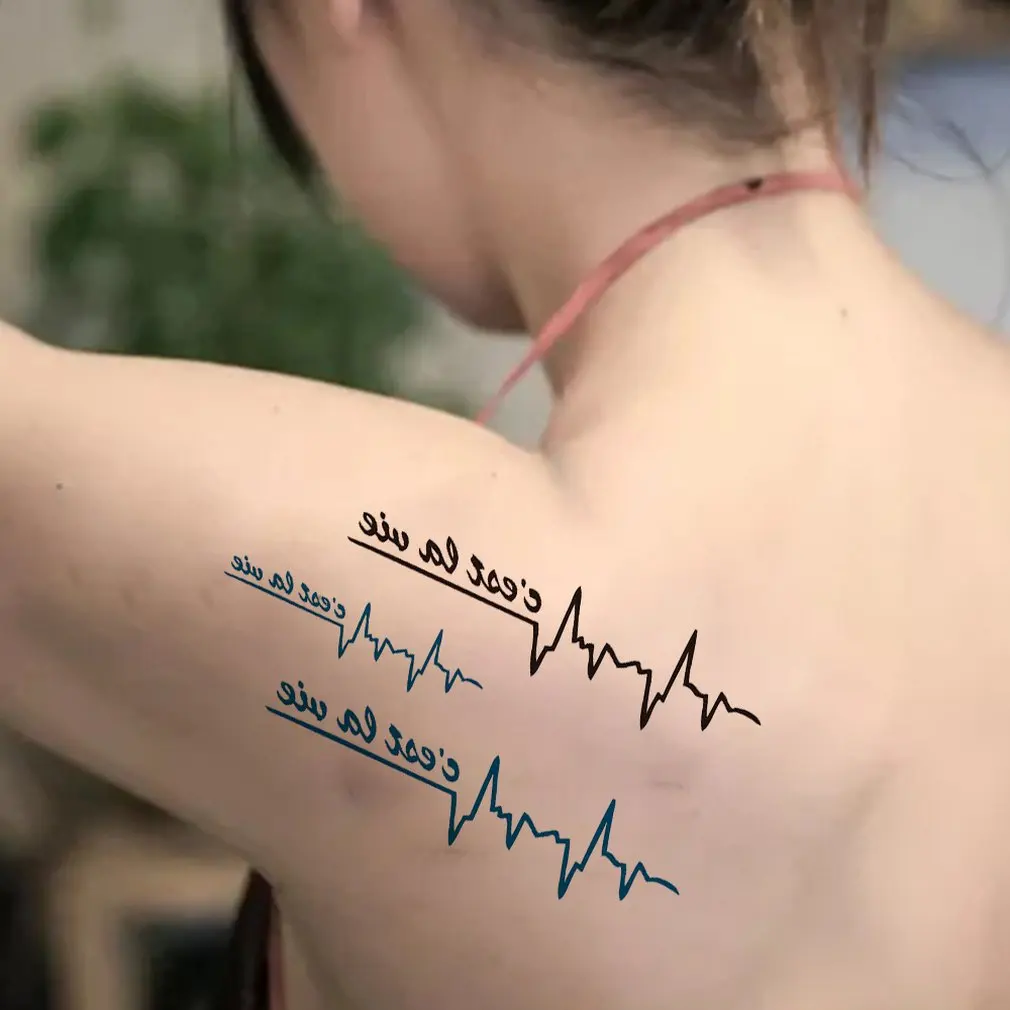 Waterproof Tattoo Sticker English Alphabet Symbol Flower Multiple Patterns Fashion Beautiful Geometric Shapes Convenient 
Waterproof Tattoo Sticker English Alphabet Symbol Flower Multiple Patterns Fashion Beautiful Geometric Shapes Convenient