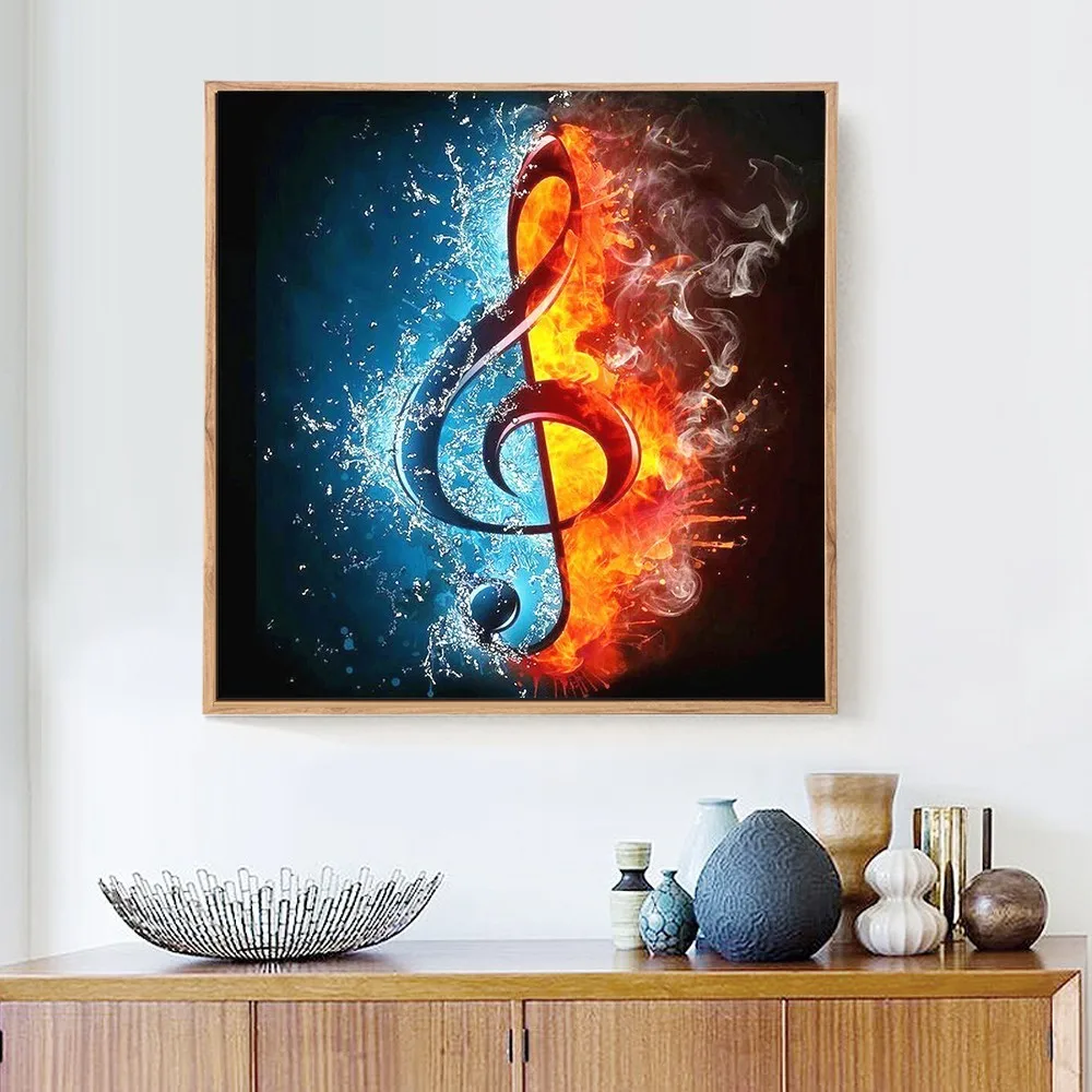 Diamond Painting Full Square Round 5D DIY Muisc Diamond Embroidery Mosaic Picture of Rhinestone Home Decorations for Festival
Diamond Painting Full Square Round 5D DIY Muisc Diamond Embroidery Mosaic Picture of Rhinestone Home Decorations for Festival