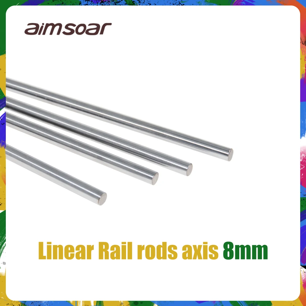 Optical Axis 300 320 350 370 400 450 500 mm Smooth Rods 8mm Linear Shaft Rail 3D Printers Parts Chrome Plated Guide Slide Part
Optical Axis 300 320 350 370 400 450 500 mm Smooth Rods 8mm Linear Shaft Rail 3D Printers Parts Chrome Plated Guide Slide Part