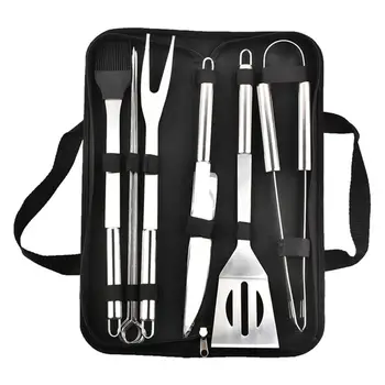 9Pcs/Set BBQ Grill Stainless Steel Barbecue Set with Storage Case Outdoor Barbecue Tool Combination
9Pcs/Set BBQ Grill Stainless Steel Barbecue Set with Storage Case Outdoor Barbecue Tool Combination