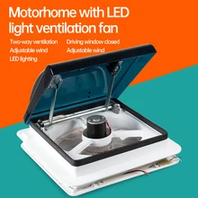 Manual Control Caravan Accessories Motorhomes Vents 12V Fan Without LED Camper RV Roof Exhaust Fan Recreational Vehicle
Manual Control Caravan Accessories Motorhomes Vents 12V Fan Without LED Camper RV Roof Exhaust Fan Recreational Vehicle