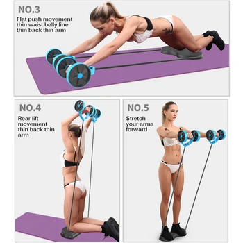 Exercise Trainer Belly Wheel Roller Elastic Resistance Sport Ropes Ropes Sport Core Double Roller Wheel Fitness Gym Equipment
Exercise Trainer Belly Wheel Roller Elastic Resistance Sport Ropes Ropes Sport Core Double Roller Wheel Fitness Gym Equipment