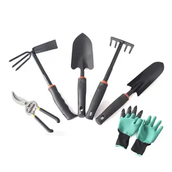 6Pcs Garden Tool Sets Gloves Trimming Scissors Square Shovel 5-teeth Rake User-friendly Complete Gardening Tools Set
6Pcs Garden Tool Sets Gloves Trimming Scissors Square Shovel 5-teeth Rake User-friendly Complete Gardening Tools Set