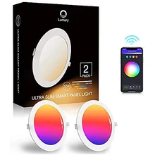 Lumary LED Smart Recessed Light 12W RGBWW Ceiling Lamp Downlight WiFi Panel Light Remote Voice Control for Alexa Google
Lumary LED Smart Recessed Light 12W RGBWW Ceiling Lamp Downlight WiFi Panel Light Remote Voice Control for Alexa Google