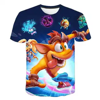 2020 New Crash Bandicoot 3D baby boys T-Shirts kids child Short Sleeve Blue boys girls clothes camiseta summer Graphic tops
2020 New Crash Bandicoot 3D baby boys T-Shirts kids child Short Sleeve Blue boys girls clothes camiseta summer Graphic tops