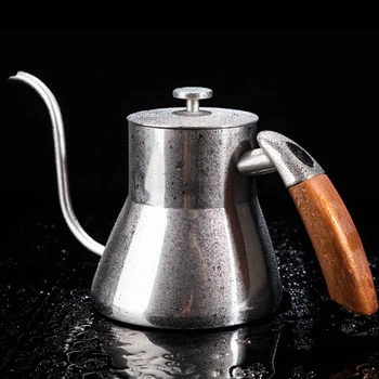 800ml Stainless Steel Mounting Bracket Hand Punch Pot Coffee Pots With Lid Drip Gooseneck Spout Long Mouth Coffee Kettle Teapot
800ml Stainless Steel Mounting Bracket Hand Punch Pot Coffee Pots With Lid Drip Gooseneck Spout Long Mouth Coffee Kettle Teapot