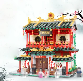 Xingbao 01004 Creative Chinese Martial Arts Set City Street View Building Blocks Brick Compatible DIY Architecture 2882pcs
Xingbao 01004 Creative Chinese Martial Arts Set City Street View Building Blocks Brick Compatible DIY Architecture 2882pcs