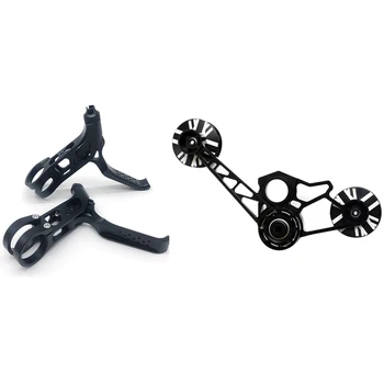 1 Pcs Bicycle Rear Derailleur Tensioner 2/6 Speeds Chain Tensioner & 1 Pair Ultralight CNC Bicycle Brake Lever
1 Pcs Bicycle Rear Derailleur Tensioner 2/6 Speeds Chain Tensioner & 1 Pair Ultralight CNC Bicycle Brake Lever