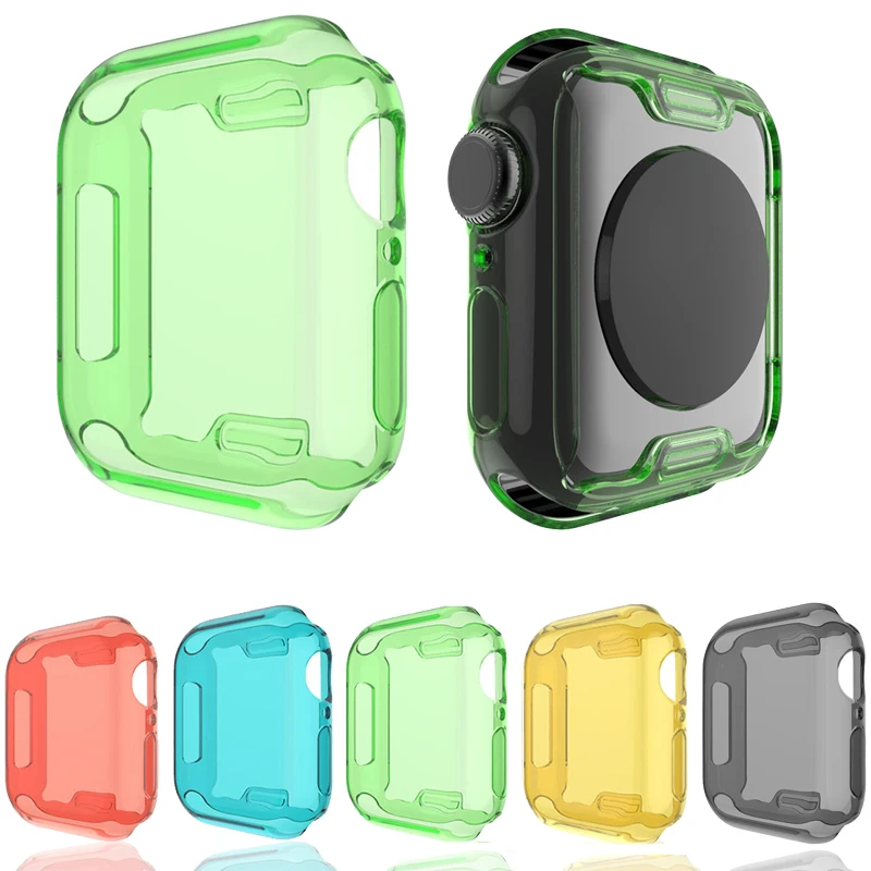 Case for Apple Watch Screen Protector serie 4/5 TPU Ultra Thin 360 All-Around protector iWatch 40mm 44mm Protection Cover Bumper
Case for Apple Watch Screen Protector serie 4/5 TPU Ultra Thin 360 All-Around protector iWatch 40mm 44mm Protection Cover Bumper