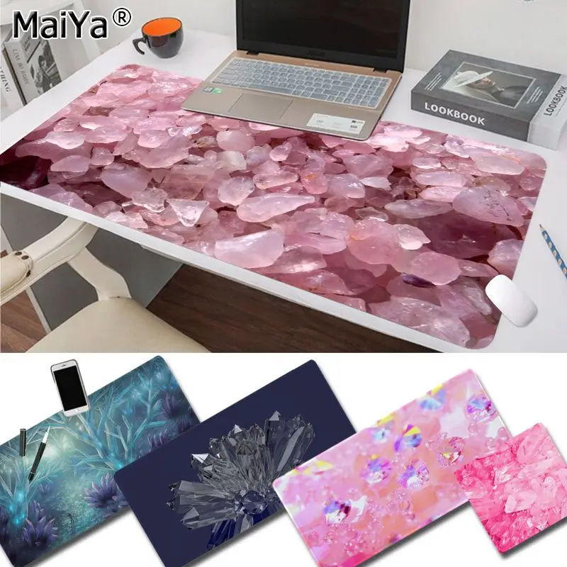 Maiya Shining Crystal Pink Crystal Natural Rubber Gaming mousepad Desk Mat Speed/Control Version Large Gaming Mouse Pad
Maiya Shining Crystal Pink Crystal Natural Rubber Gaming mousepad Desk Mat Speed/Control Version Large Gaming Mouse Pad