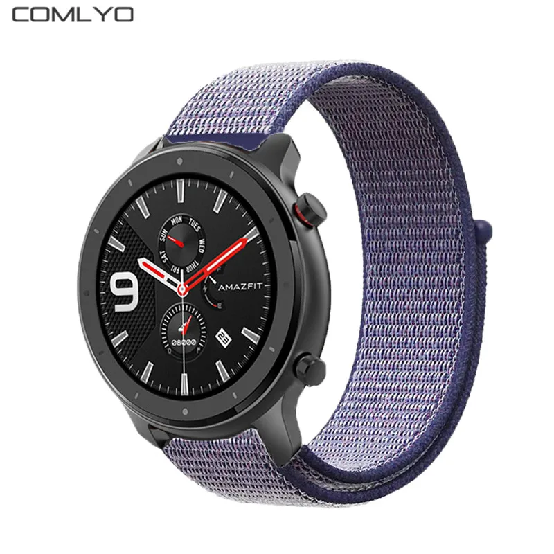 For Xiaomi Huami AMAZFIT GTR 47mm 42mm strap Nylon Loop Smart Watch for amazfit stratos pace/galaxy watch 42/46mm bracelet bands 
For Xiaomi Huami AMAZFIT GTR 47mm 42mm strap Nylon Loop Smart Watch for amazfit stratos pace/galaxy watch 42/46mm bracelet bands