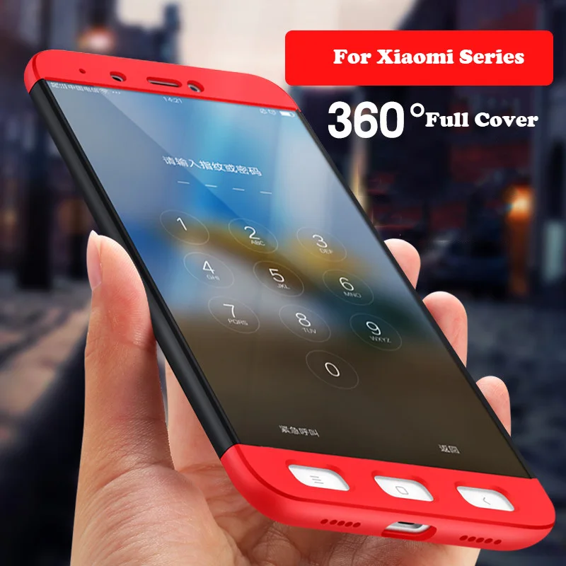 Чехол для телефона GKK 360 градусов Xiaomi Redmi Note 4X 4a 5a с полным покрытием