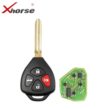 XHORSE XKTO02EN Wired Universal Remote Key For Toyota Style Flat 4 Buttons for VVDI VVDI2 Key Tool English Version One Pcs
XHORSE XKTO02EN Wired Universal Remote Key For Toyota Style Flat 4 Buttons for VVDI VVDI2 Key Tool English Version One Pcs
