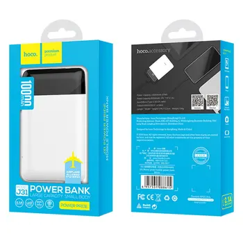 HOCO J31 10000mAh High Capacity Power Bank Mobile Phone External Battery Dual USB Digital Device Portable Power Supply
HOCO J31 10000mAh High Capacity Power Bank Mobile Phone External Battery Dual USB Digital Device Portable Power Supply