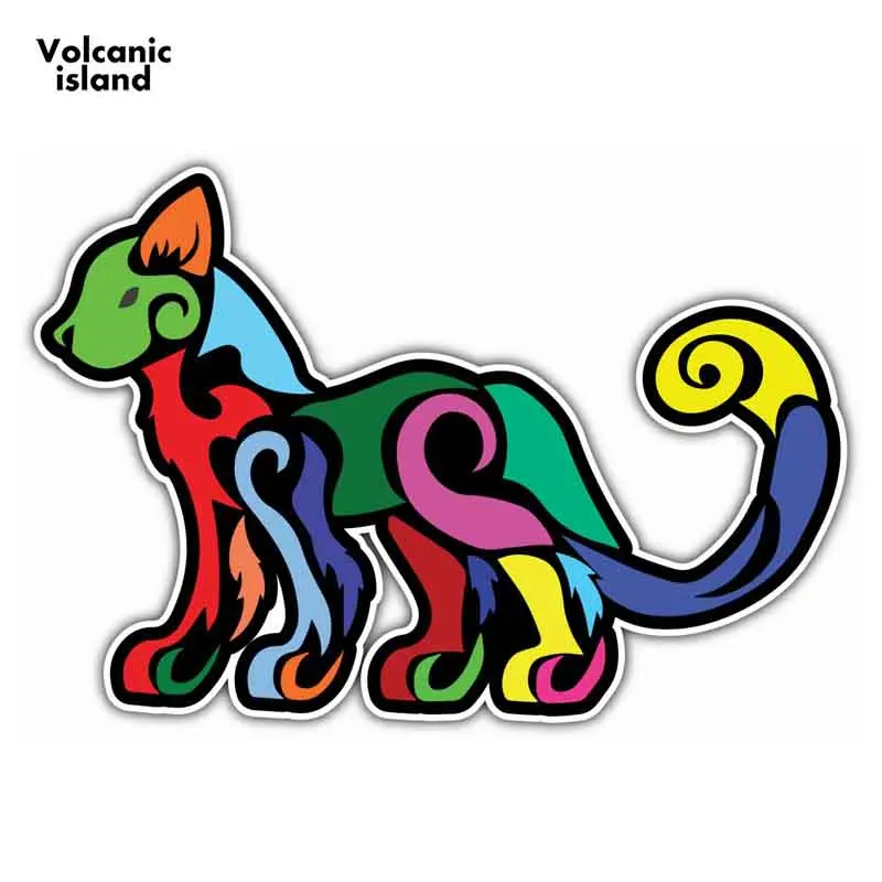 Colorful Cat Graffiti Sticker Vinyl Car Wrap Scratch-Proof Sticker Pull Flower Hip Hop Custom Printing 13cm x 9.1cm
Colorful Cat Graffiti Sticker Vinyl Car Wrap Scratch-Proof Sticker Pull Flower Hip Hop Custom Printing 13cm x 9.1cm