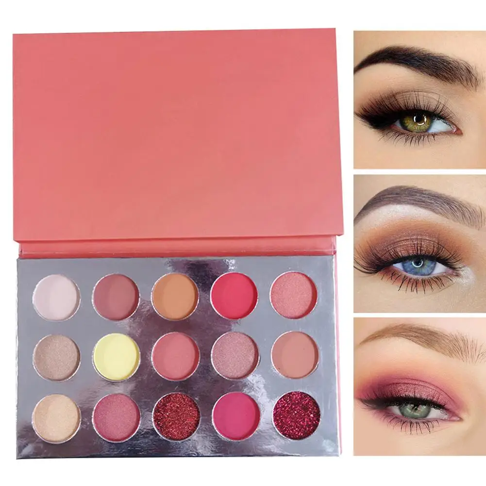 HOT SALES!!! 15 Colors Waterproof Matte Pearlescent Powder Eyeshadow Palette Eye Cosmetic Eyeshadow Palette long last Waterproof
HOT SALES!!! 15 Colors Waterproof Matte Pearlescent Powder Eyeshadow Palette Eye Cosmetic Eyeshadow Palette long last Waterproof