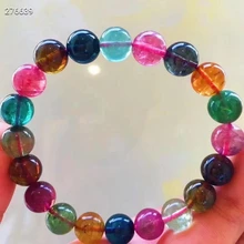 Genuine Natural Colorful Tourmaline Candy Bracelet Clear Round Beads 9.2mm Women Men Crystal Jewelry Tourmaline Genuine AAAAAA
Genuine Natural Colorful Tourmaline Candy Bracelet Clear Round Beads 9.2mm Women Men Crystal Jewelry Tourmaline Genuine AAAAAA