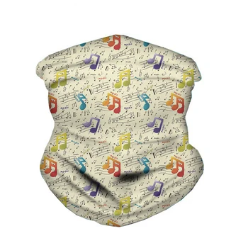 Customized Magic Headband Elastic Seamless Bandana Scarf UV Resistence Colorful Music Notes Pattern Unisex Scarf Neck Covering
Customized Magic Headband Elastic Seamless Bandana Scarf UV Resistence Colorful Music Notes Pattern Unisex Scarf Neck Covering