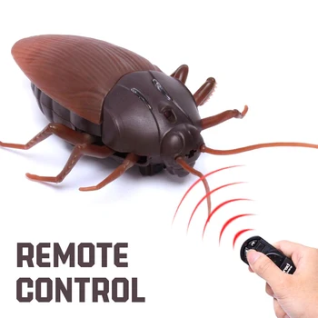 Funny Fake Cockroach Halloween Decor Infrared RC Remote Control Toy for Kids Adults Cockroach Prank Jokes for Boys Pet Cat Dog
Funny Fake Cockroach Halloween Decor Infrared RC Remote Control Toy for Kids Adults Cockroach Prank Jokes for Boys Pet Cat Dog
