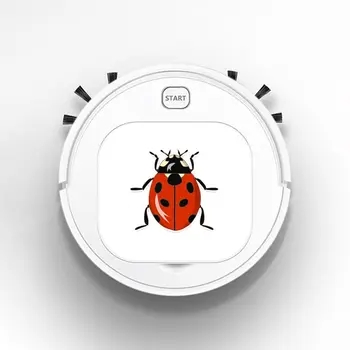 1800Pa USB Smart Robot Rechargeable 3 in 1 Auto Smart Robot Strong Suction Sweeper Vacuum Cleaners Red Animal Ladybug
1800Pa USB Smart Robot Rechargeable 3 in 1 Auto Smart Robot Strong Suction Sweeper Vacuum Cleaners Red Animal Ladybug