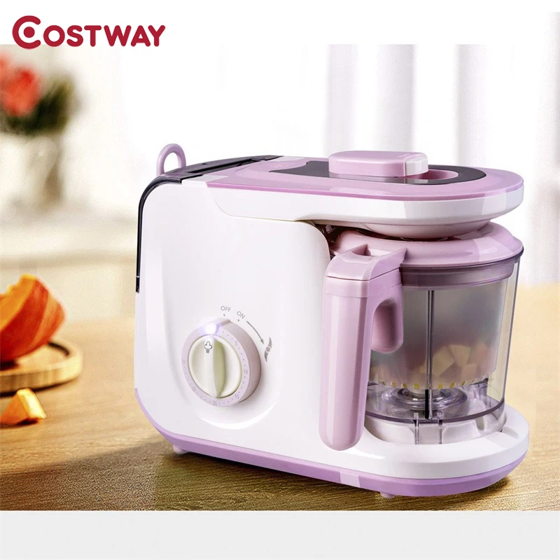 Costway 5 In 1 Heating Defrosting Multifunctional Baby Food Maker Infant Feeding Blender Overheat Protection Food Processor
Costway 5 In 1 Heating Defrosting Multifunctional Baby Food Maker Infant Feeding Blender Overheat Protection Food Processor