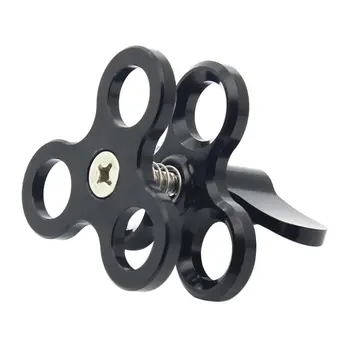 Aluminum Diving Lights Arm Ball Butterfly Clip Triple Clamp Mount for Go-pro Kit 
Aluminum Diving Lights Arm Ball Butterfly Clip Triple Clamp Mount for Go-pro Kit