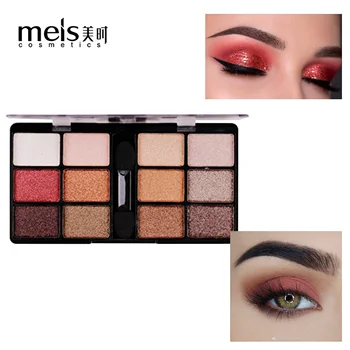 MEIS New Eyeshadow 12 Color Eye shadow Palette Make up Palette Shimmer Pigmented EyeShadow Powder Fashion Color in the box 24pcs
MEIS New Eyeshadow 12 Color Eye shadow Palette Make up Palette Shimmer Pigmented EyeShadow Powder Fashion Color in the box 24pcs
