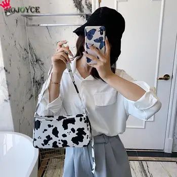 Women Cow Milk Crossbody Bag Classic Texture Portable Creative Design Chic PU Leather Female Fashion Totes Shoulder Handbags
Women Cow Milk Crossbody Bag Classic Texture Portable Creative Design Chic PU Leather Female Fashion Totes Shoulder Handbags