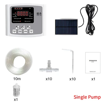 Practical Pump Timer Drip Irrigation Automatic Watering System Intelligent Patio Garden Plant Greenhouse Indoor Solar Charging
Practical Pump Timer Drip Irrigation Automatic Watering System Intelligent Patio Garden Plant Greenhouse Indoor Solar Charging