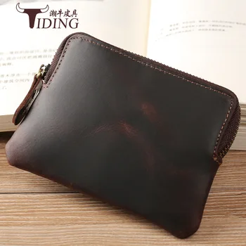 Genuine cowhide men's short coin purse Retro key case Crazy horse leather high-quality men's storage wallet
Genuine cowhide men's short coin purse Retro key case Crazy horse leather high-quality men's storage wallet