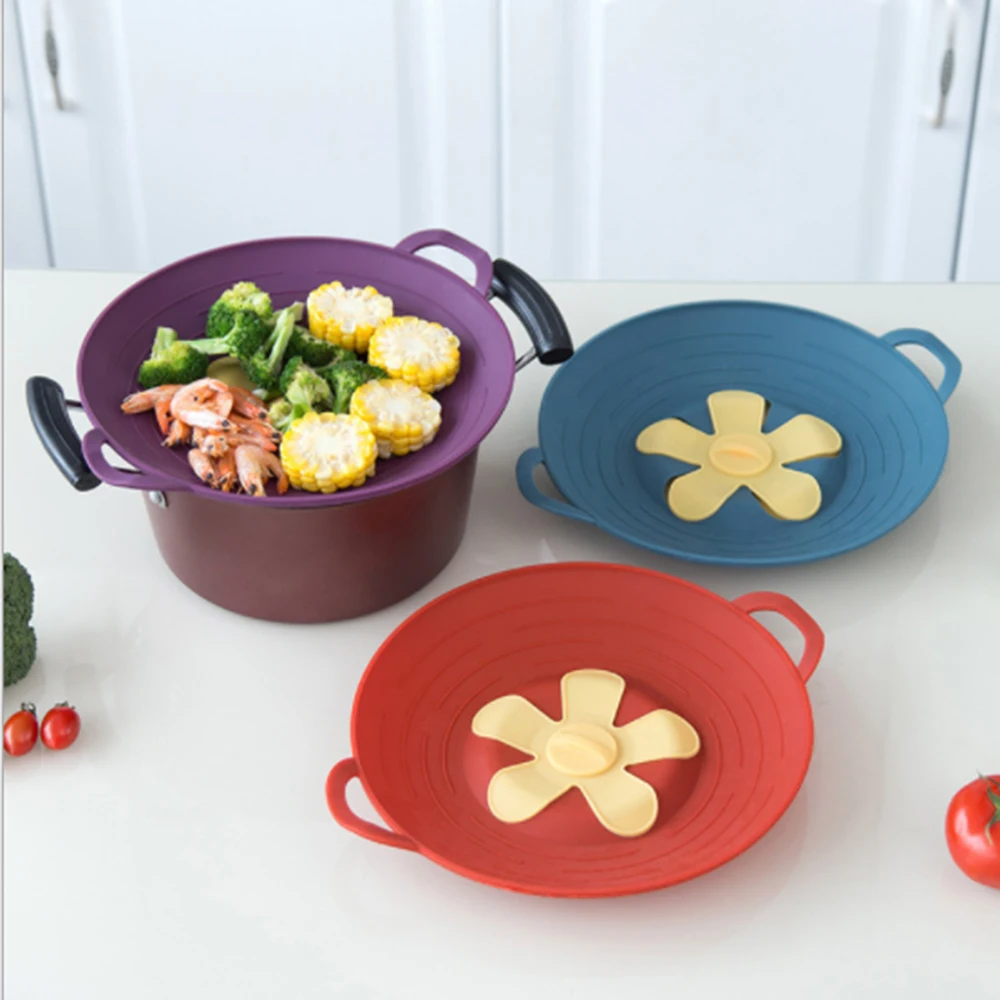 Multi-function Cooking Tools Household Silicone Boil Protection Spill-proof Lidpot Lid Multi-function Cooking Kitchen Tool
Multi-function Cooking Tools Household Silicone Boil Protection Spill-proof Lidpot Lid Multi-function Cooking Kitchen Tool