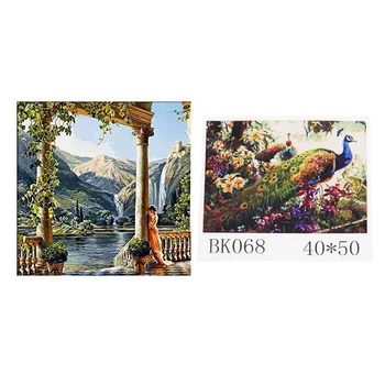 2 Set 16X20 Inch Acrylic Paint By Numbers Kit Oil Painting on Cloth Picture - 1 Set Garden Goddess & 1 Set Peacock
2 Set 16X20 Inch Acrylic Paint By Numbers Kit Oil Painting on Cloth Picture - 1 Set Garden Goddess & 1 Set Peacock
