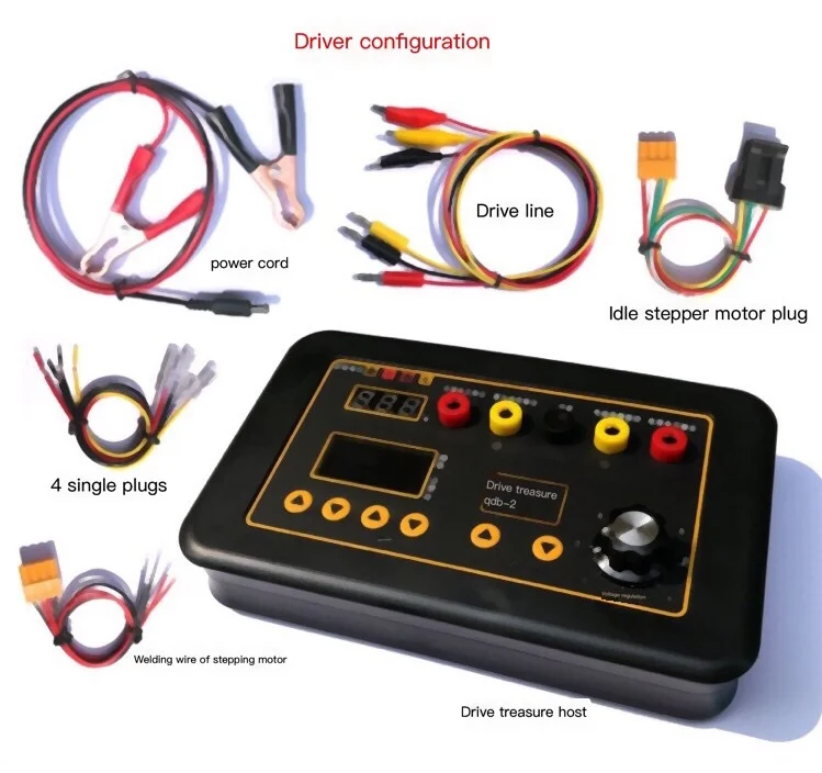 1 set Automobile ignition coil injector solenoid valve idle speed stepper motor instrument motor fault detector driver treasure
1 set Automobile ignition coil injector solenoid valve idle speed stepper motor instrument motor fault detector driver treasure
