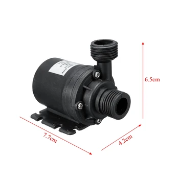 New DC 12V 5M 800L/H Portable Mini Brushless Motor Ultra-quiet Submersible Water Pump for Cooling System Fountains Heater
New DC 12V 5M 800L/H Portable Mini Brushless Motor Ultra-quiet Submersible Water Pump for Cooling System Fountains Heater