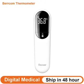 Xiaomi Berrcom Termometro Accurate Digital Fever Infrared Clinical ThermographNon Contact Measurement LED Shown Heat Indicator
Xiaomi Berrcom Termometro Accurate Digital Fever Infrared Clinical ThermographNon Contact Measurement LED Shown Heat Indicator